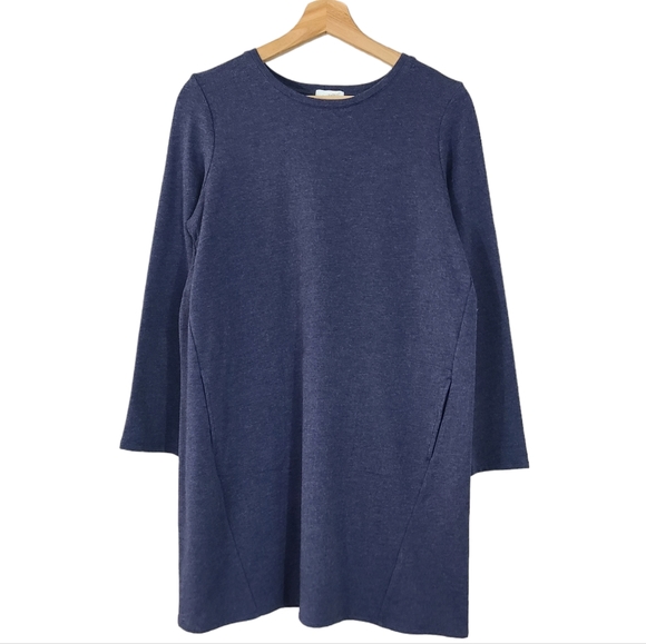 J Jill India Ink Tunic Dress with Pockets NWT - Picture 1 of 5